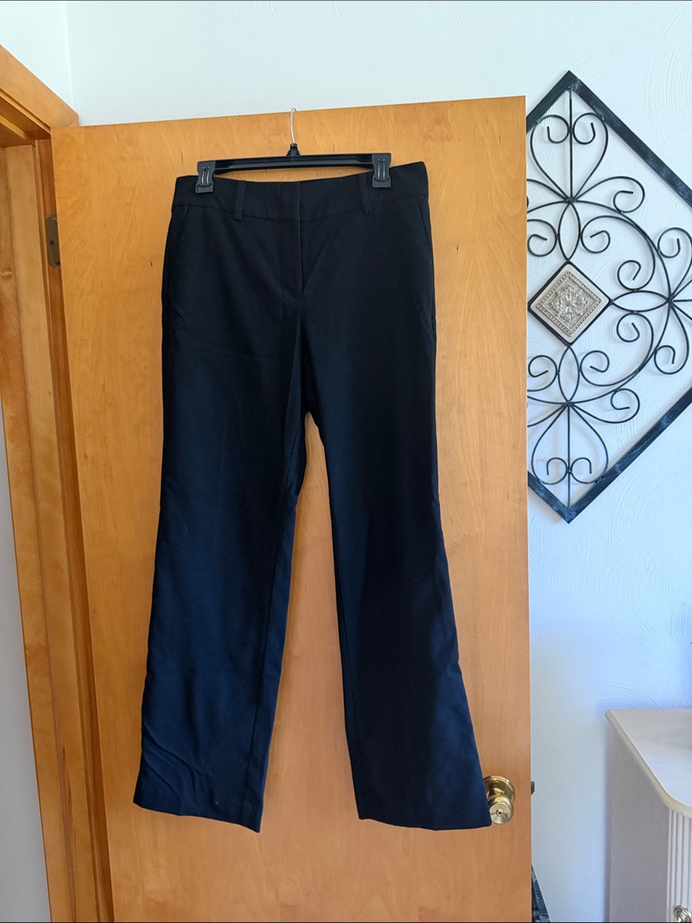 Loft Outlet Black Women’s Classic curvy fit Dress Pants